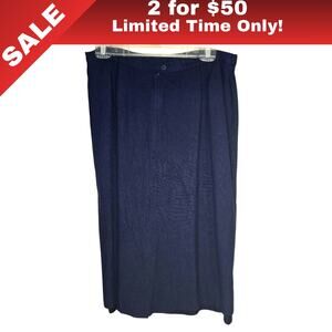 [Sale: 2 for $50!] Bretton Place Navy Blue Pencil Skirt Size 16 0230